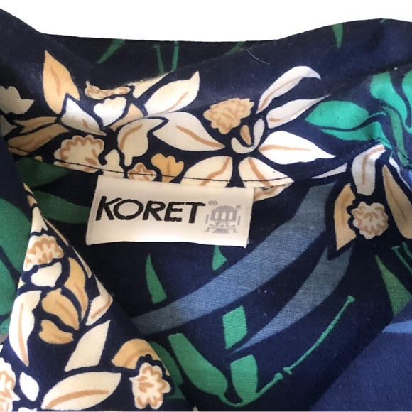 Vintage Floral Button Up Shirt - Picture 3 of 3